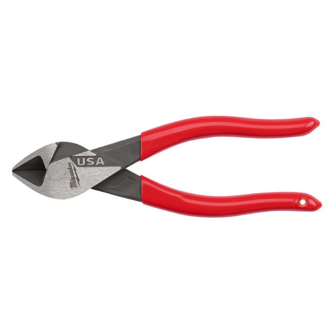 Milwaukee MT506 USA Made 8" Diagonal Dipped Grip Cutting Pliers