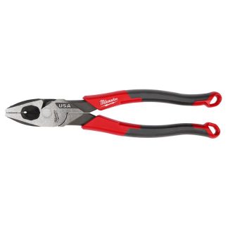 Milwaukee MT550 USA Made 9" Lineman's Comfort Grip Pliers