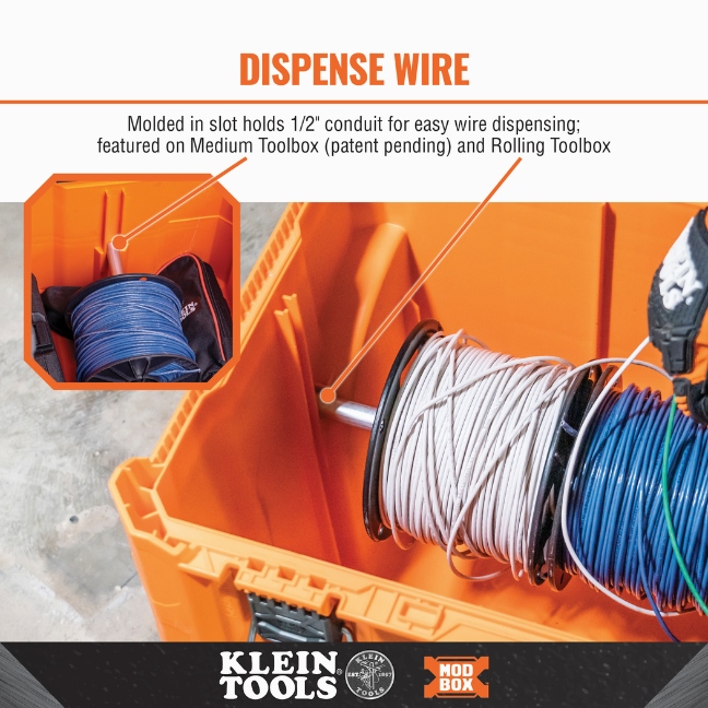 Klein 54802MB MODBOX Rolling Toolbox - Image 3