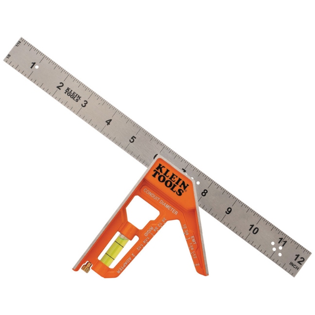 Klein 935CSEL 12" Electrician's Combination Square