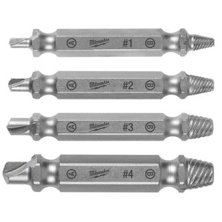 Milwaukee 49-57-9001 M2 Steel Screw Extractor Set 4-Piece