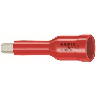 Knipex 984908 3" x 1/2" Drive 8.0mm Hex Socket - VDE 1000V Insulated