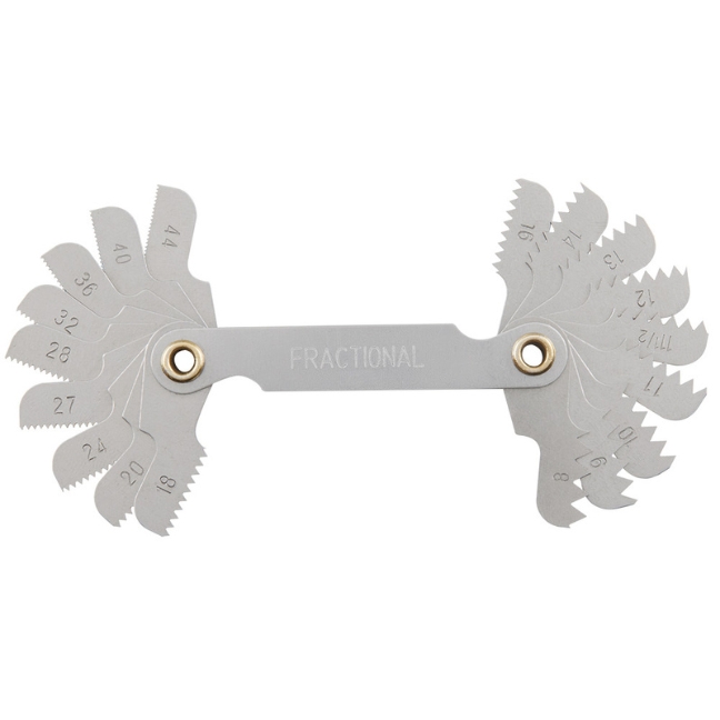 Milwaukee 49-57-5011 8-44 TPI SAE Thread Gauge