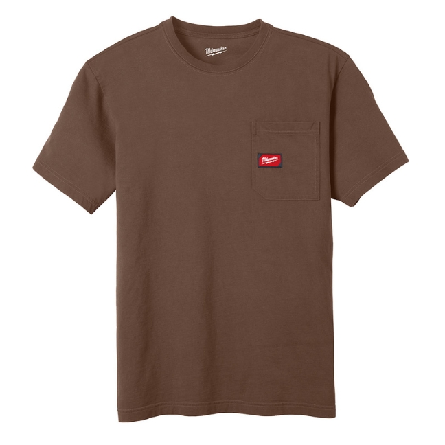 Milwaukee 605 Series GRIDIRON Short Sleeve Pocket T-Shirt - Image 8