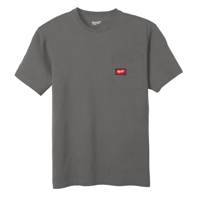Milwaukee 605 Series GRIDIRON Short Sleeve Pocket T-Shirt - Image 12