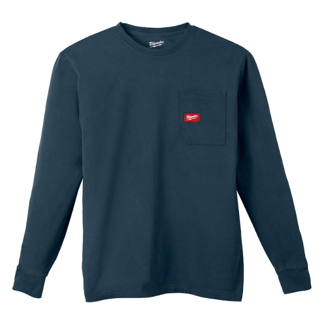 Milwaukee 606 Series GRIDIRON Long Sleeve Pocket T-Shirt - Image 5
