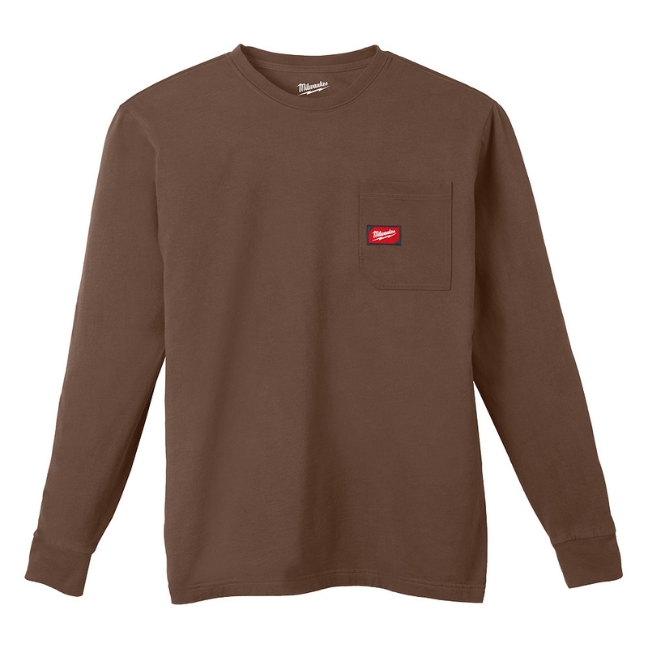 Milwaukee 606 Series GRIDIRON Long Sleeve Pocket T-Shirt - Image 7