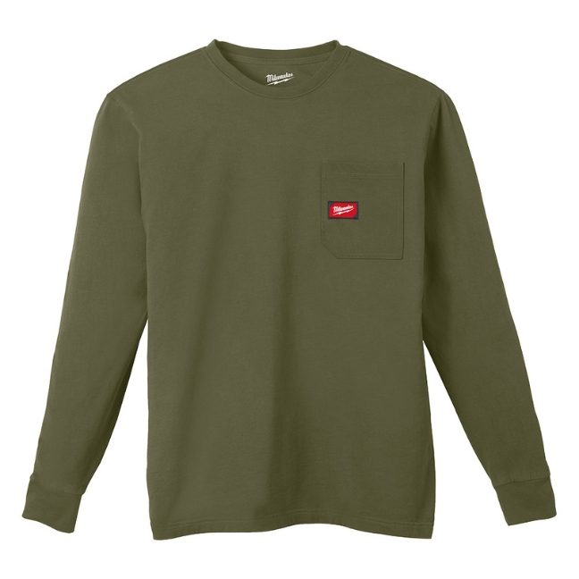 Milwaukee 606 Series GRIDIRON Long Sleeve Pocket T-Shirt - Image 10
