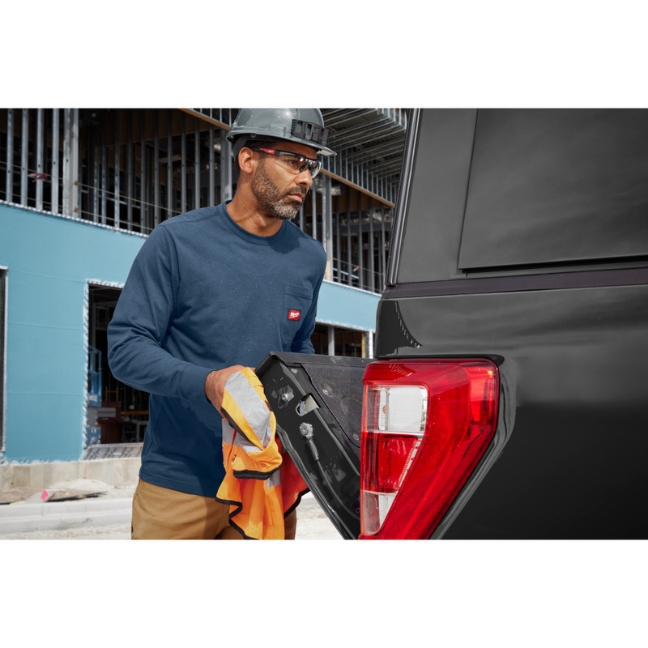 Milwaukee 606 Series GRIDIRON Long Sleeve Pocket T-Shirt - Image 6