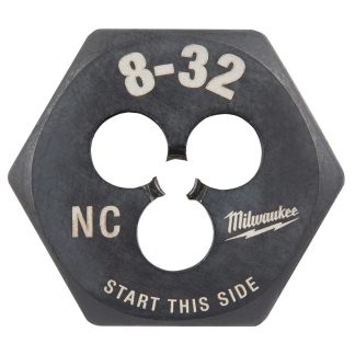 Milwaukee 49-57-5321 8-32 NC 1" Hex Threading Die