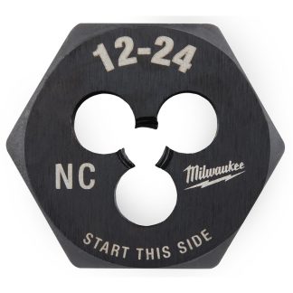 Milwaukee 49-57-5330 12-24 NC 1" Hex Threading Die
