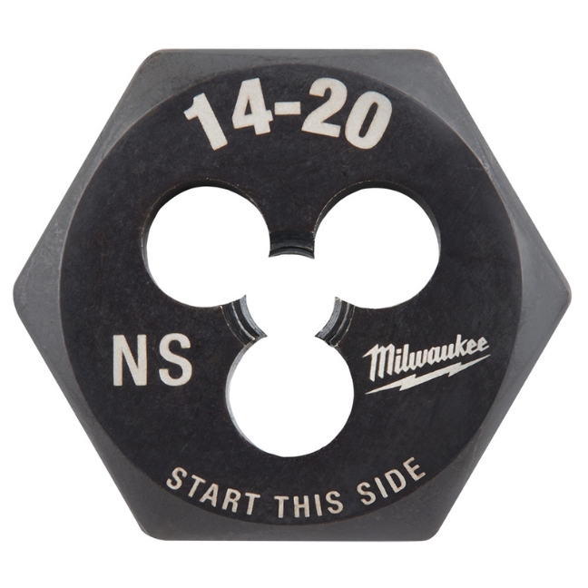 Milwaukee 49-57-5333 14-20 NS 1" Hex Threading Die