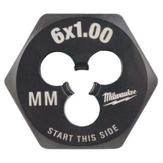 Milwaukee 49-57-5336 M6-1.00mm 1" Hex Threading Die
