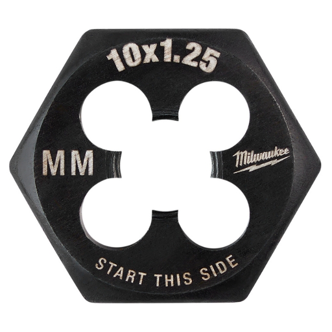 Milwaukee 49-57-5353 M10-1.25mm 1" Hex Threading Die