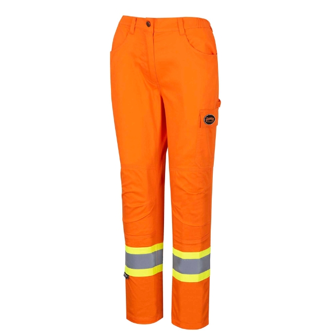 Pioneer 4462W V2121350 Women's Hi-Viz Cotton Safety Pants