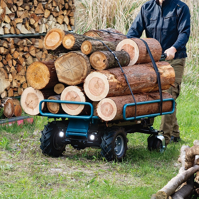 Makita DCU604Z 36V LXT Brushless Cordless Wheelbarrow with Flatbed Tray - Tool Only - Image 2