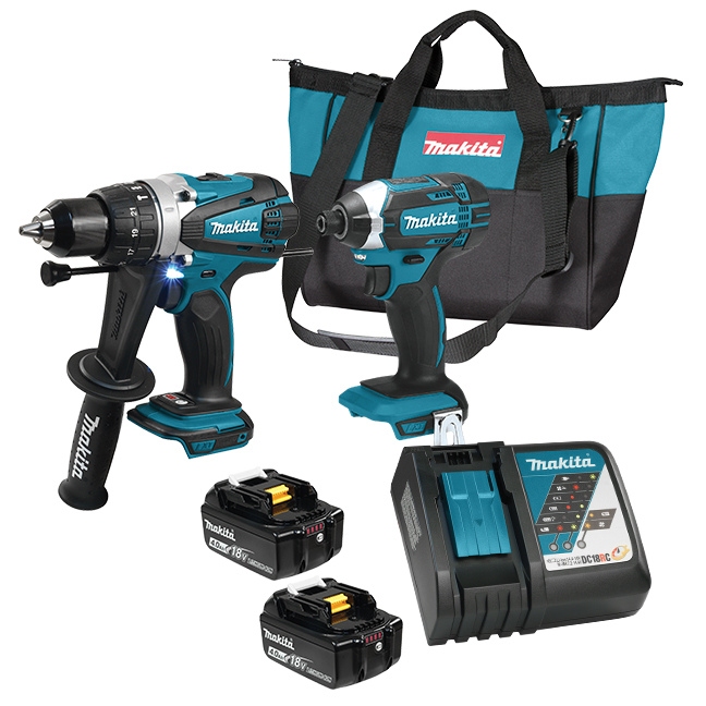 Makita DLX2145MX 18V LXT 2-Tool Combo Kit