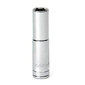 GearWrench 80138 1/4" Drive 6-Point Deep Metric Socket - 4mm