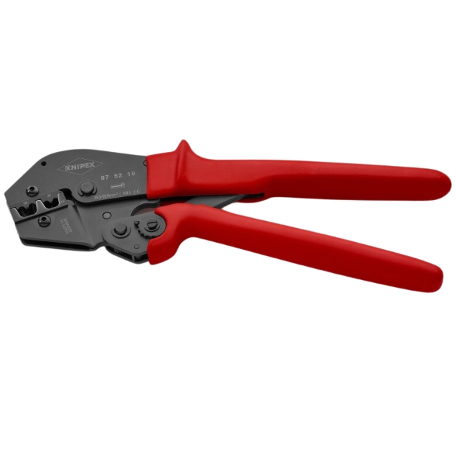 Knipex 975219 10" Crimping Pliers for Insulated and Non-Insulated Wire Ferrules