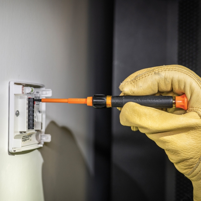 Klein 32584INSR 8-in-1 Insulated Precision Screwdriver Set with Case - Image 3