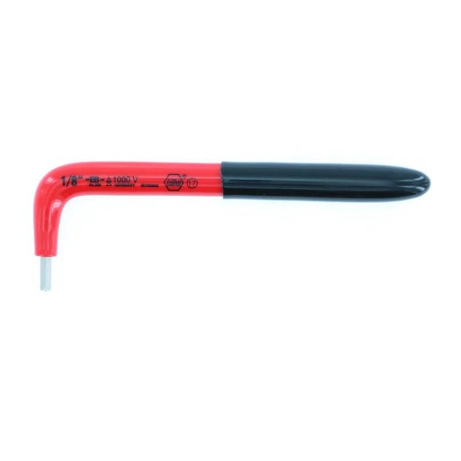 Wiha 13663 1/8" x 4.1" Insulated SAE Hex Key