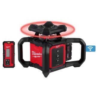 Milwaukee 3701-21 M18 Rotary Laser Level Kit with Receiver