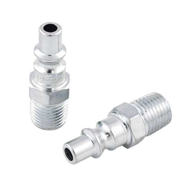 JET 420601 'A' Plug Male - 1/4" Body x 1/4" NPT 2-Pack