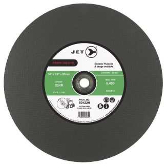 JET 501221 C24R Power Abrasive T1 Cut-Off Wheel 12x1/8x20mm