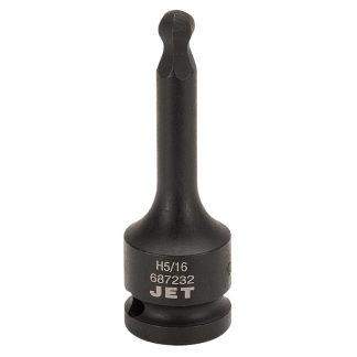 JET 687231 Ball Nose Hex Impact Bit 1/2" DR x 1/4"