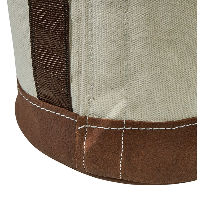 Klein 5104 12" Canvas Bucket with Leather Bottom - Image 2