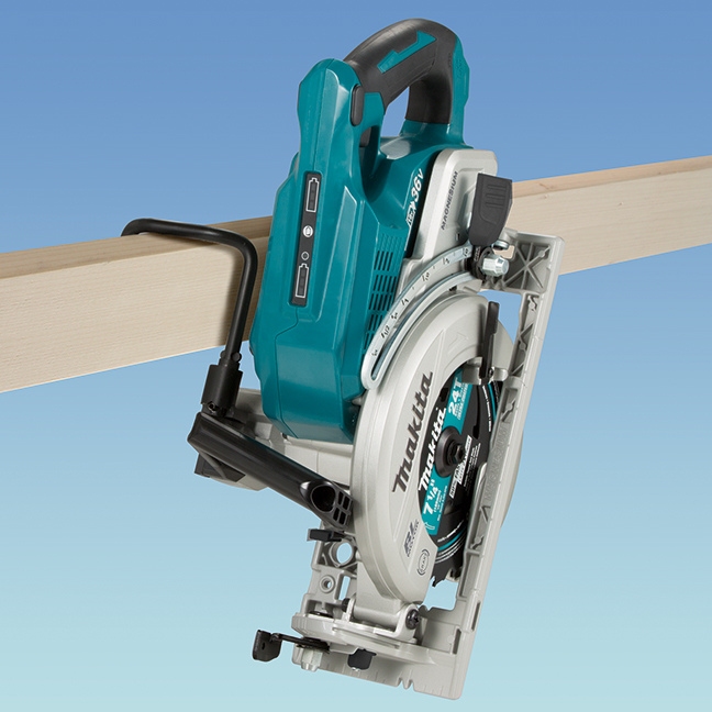 Makita DRS780PT2X 36V (18Vx2) 7-1/4" Brushless Rear Handle Circular Saw with XPT and ADT Kit