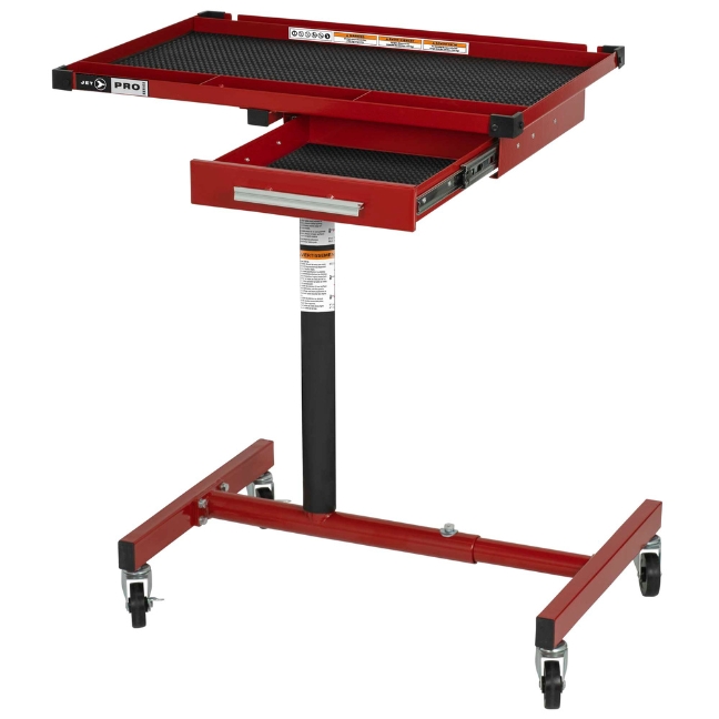 Jet 843016 Adjustable Height Under-Hood Tool Tray - 220LB Capacity