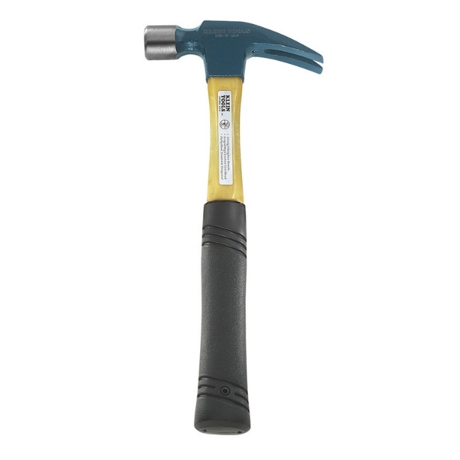 Klein 808-16 16oz Heavy-Duty Straight-Claw Hammer