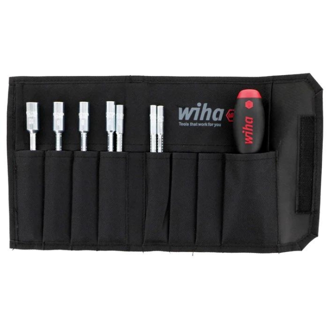 Wiha 28198 DRIVE-LOC VI Metric Nut Driver Set 8-Piece - Image 2