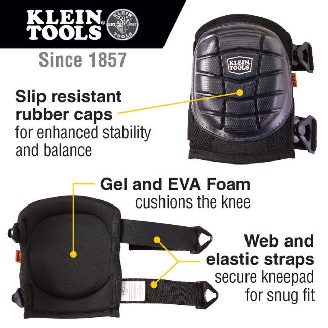 Klein 60184 Lightweight Gel Knee Pads - Image 2