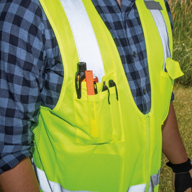 Klein High-Visibility Reflective Safety Vest - Image 4