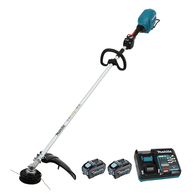 Makita UR014GT202 40Vmax XGT 17-3/4" Brushless Line Trimmer Kit