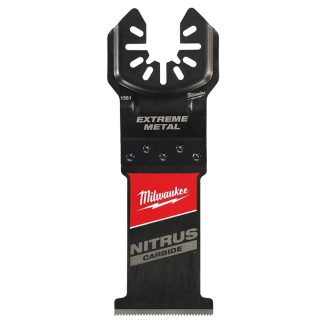 Milwaukee 49-25-1569 NITRUS CARBIDE Extreme Metal Universal Fit OPEN-LOK Multi-Tool Blade