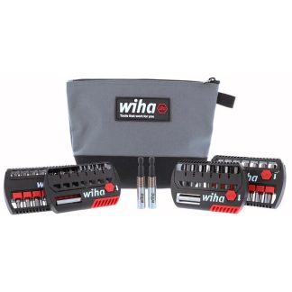 Wiha 76886 Maxxtor Impact Bits Set with Zipper Pouch - 34-Piece