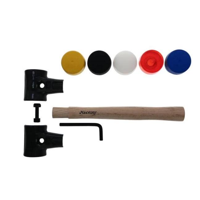Wiha 83256 7-Piece Split Head Mallet Set 50mm