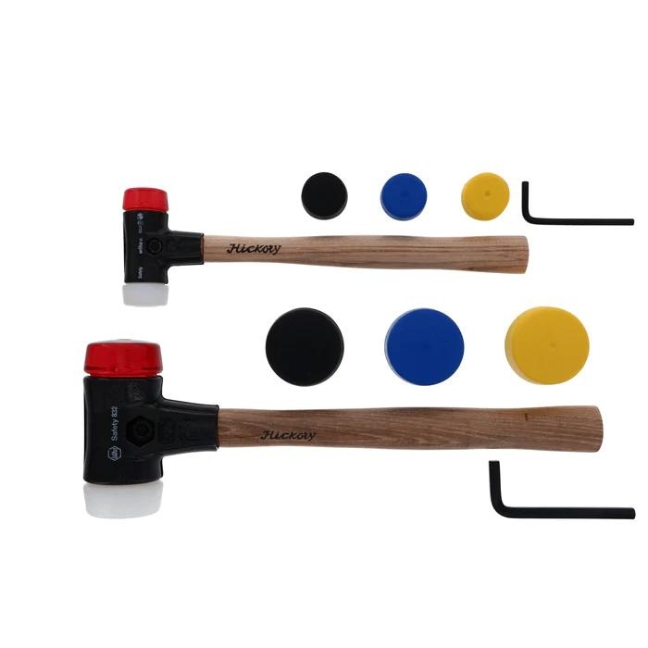 Wiha 83279 14-Piece Split Head Mallet Set in Tool Bag