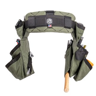 Badger 461040 Olive Sid-By-Side Carpenter's Tool Belt