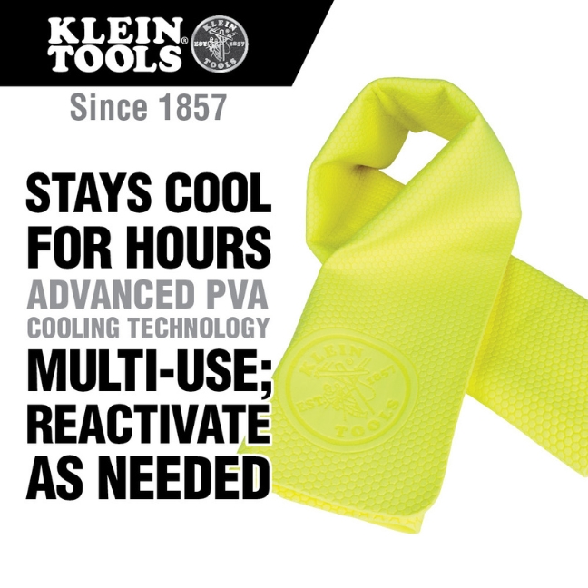 Klein 60486 Hi-Viz Cooling Towel 2-Pack - Image 2