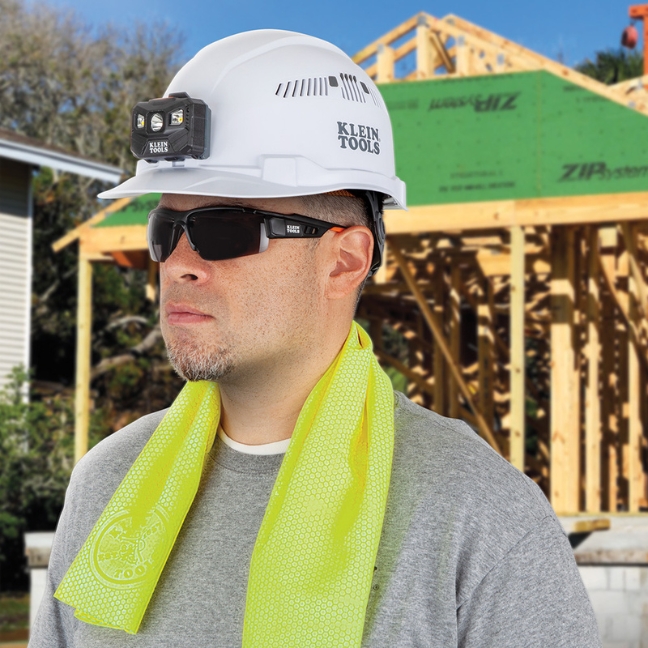 Klein 60090 Hi-Viz Cooling Towel 2-Pack