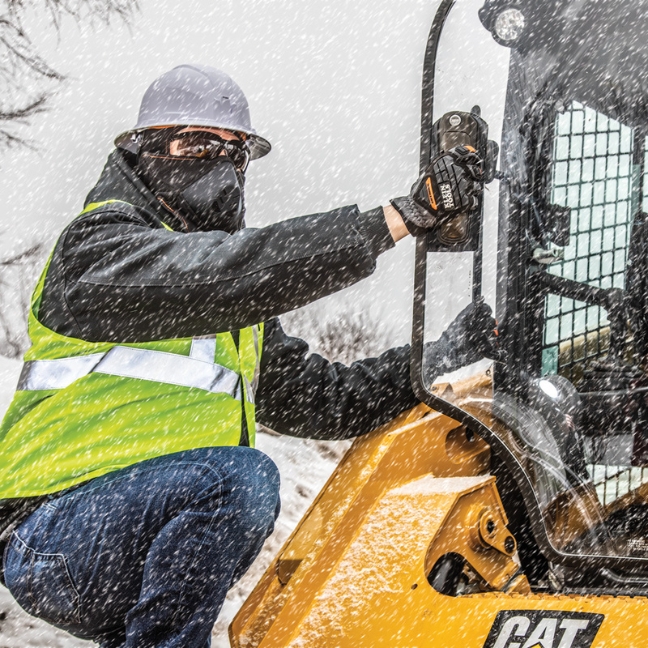 Klein 60400 Non-Vented Class-E Type 1 Full Brim-Style Hard Hat - White - Image 5