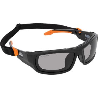 Klein 60471 Full-Frame Professional Gasket Safety Glasses - Smoke