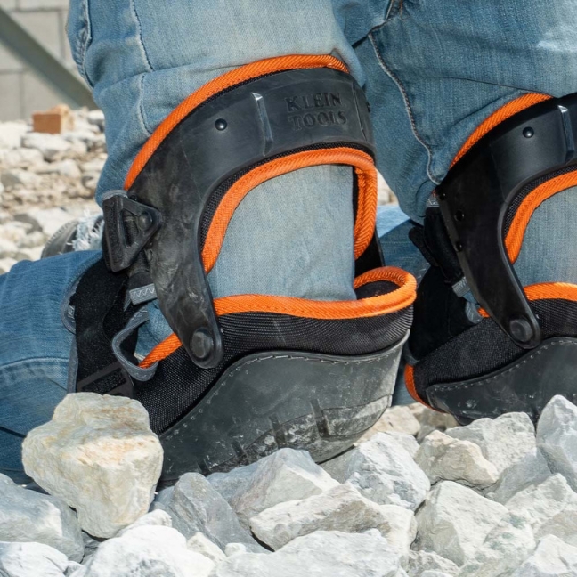 Klein 60491 Heavy Duty Hinged Knee Pads - Image 4