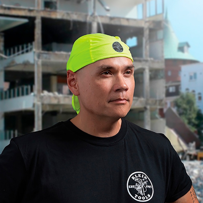 Klein 60546 Hi-Viz Cooling Do-Rag 2-Pack - Image 5